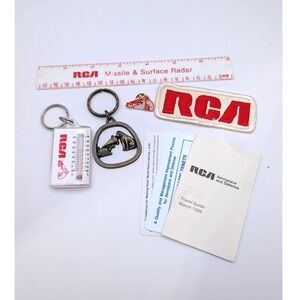 Vintage RCA Aerospace and Defense Missile Surface Radar Memorabilia Nipper Lot